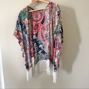 Boho 1960s inspired shawl